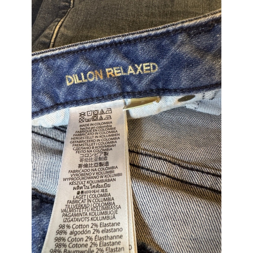 Michael Kors Izzy Dillon Stretch CropJean Fray Hem Stretch Denim Mid Rise Size 8 - Picture 10 of 12
